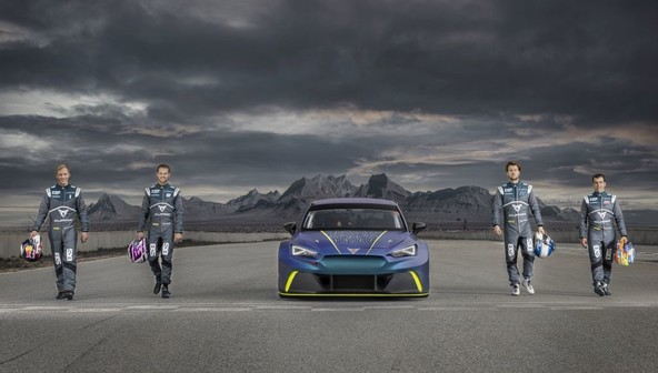 Ekipa CUPRA EKS : Ekipa je predstavila svojo atraktivno zasedbo voznikov