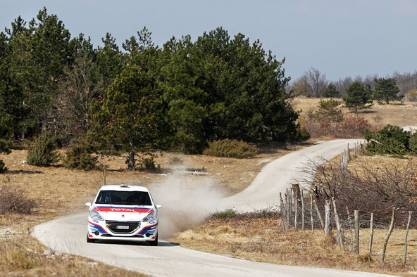 Rok Turk & Peugeot 208 R2: Turk najboljši Slovenec v Opatiji