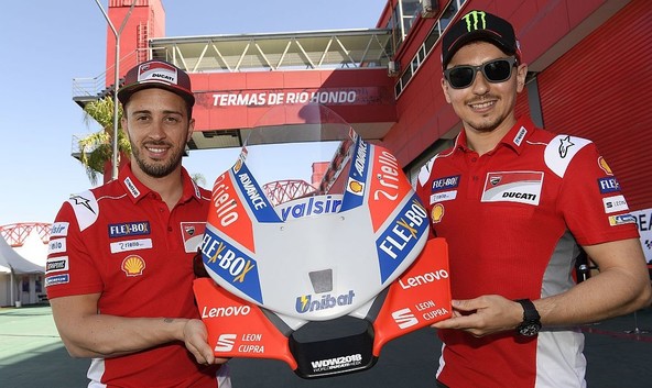 Prvenstvo MotoGP: Lenovo postal tehnološki partner ekipe Ducati