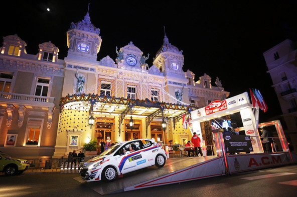 Rok Turk in Enej Ložnar: Dober začetek Roka Turka na rallyju Monte-Carlo