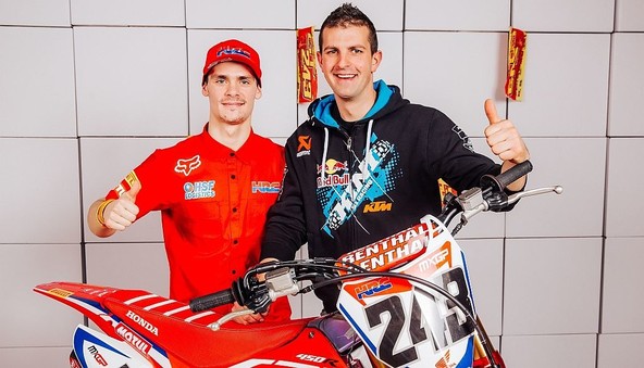 Miha v družbi Tima Gajserja