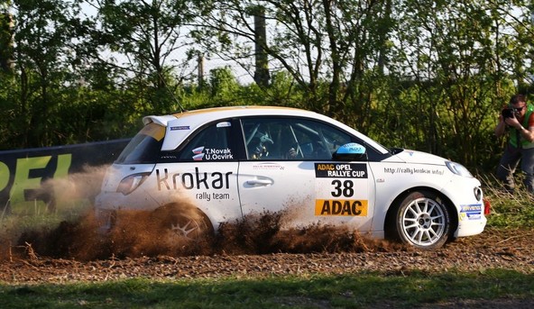 Tim Novak in Uroš Ocvirk: Odstop na nemškem reliju Sulingen