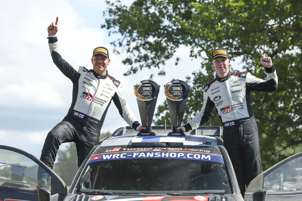Reli Latvija: Rovanperä in Ogier do nove dvojne zmage 