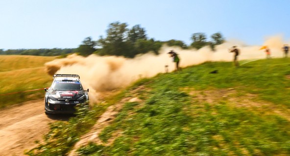 Reli na Poljskem: Rovanperä vskočil tik pred štartom in zagotovil zmago ekipe TOYOTA GAZOO Racing