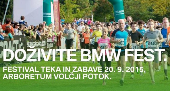 BMW FEST 2015: BMW-jev družinsko-tekaški dogodek