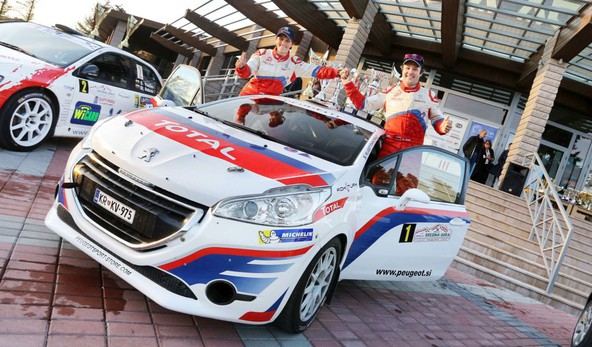 Rok Turk in Blanka Kacin: Fantastična zmaga za konec sezone FIA evropskega rally pokala