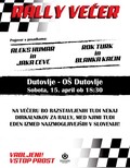RALLY VEČER v Dutovljah na Krasu: Promocija relija ter osveščanje javnosti